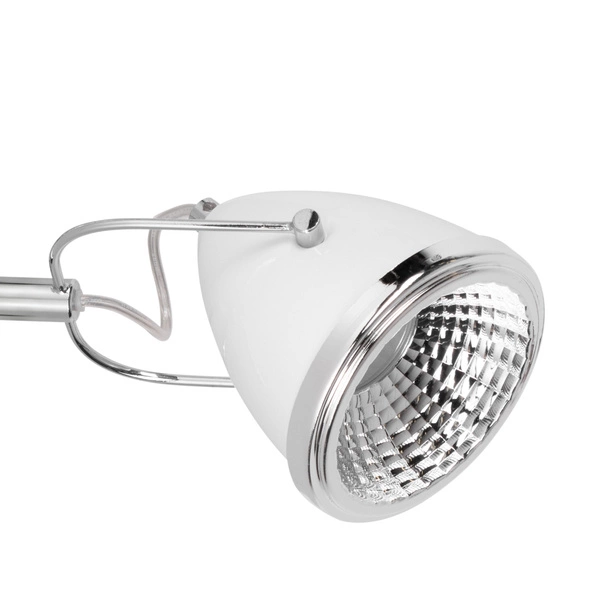 Oliver Wall Lamp Incl. 1xGU10 LED 5,5W Chrome Metal/White Metal 5109102