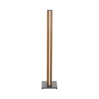 Flame Floor Lamp 1xLED 12V Integrated 16W Gray/Oak veneer/Transparent PVC/Touch Dimmer 630119187