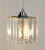 Lampa Wisząca Casina 4xE27 Max.60W Chrom Metal/Przezroczysty Kryształ 8181428