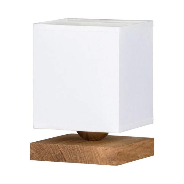 Inger Table Lamp 1xE27 Max.25W Oiled Oak/White 7284174