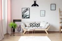 Lofti Pendant Lamp 1xE27 Max.60W Black Metal/White Metal 1152104