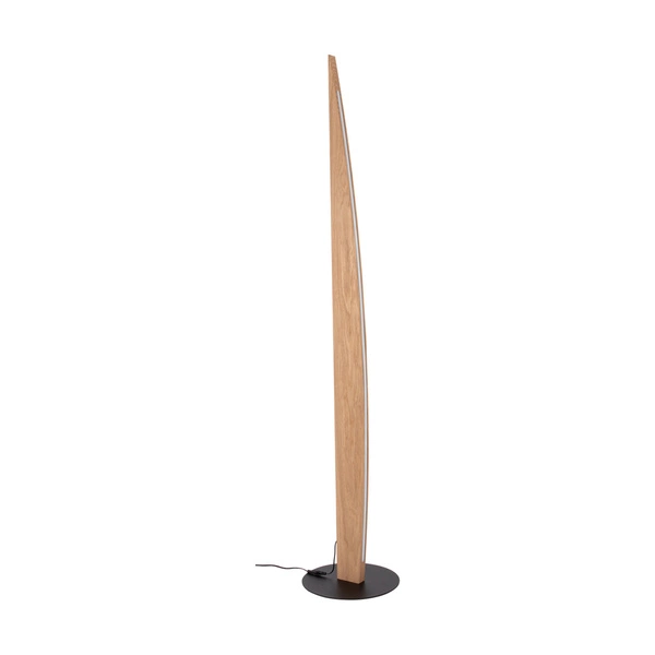 Dubai Floor Lamp 1xLED 24V Int. 18.5W Black/Oiled Oak with Touch Dimmer 6017401200000