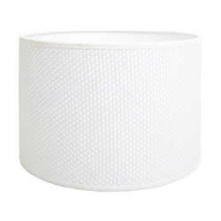 Cylinder lampshade 1xE27 H30 White Fi250 H180 A1546