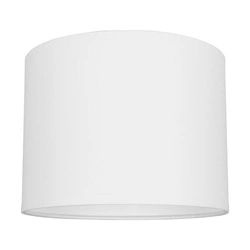 Lampshade Cylinder E27 H0 White Fabric A0584