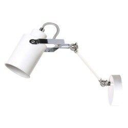 RETRO arm wall lamp white