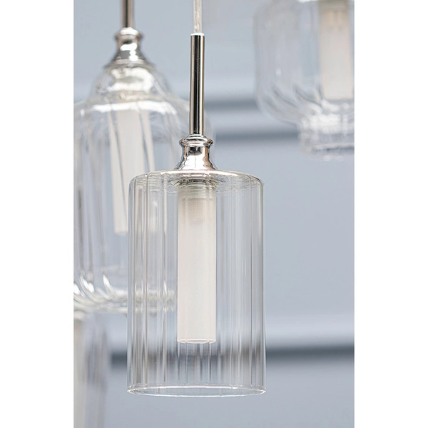 LARISSA XII pendant lamp transparent 65cm 1891228