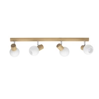 Karin Ceiling Lamp 4xE14 Max.40W Oiled Oak/White 2231474