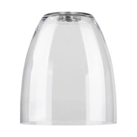 Campana Pendant Lamp 1xE27 Max.60W Chrome Metal/Transparent PVC Cable/Transparent Glass 9842028