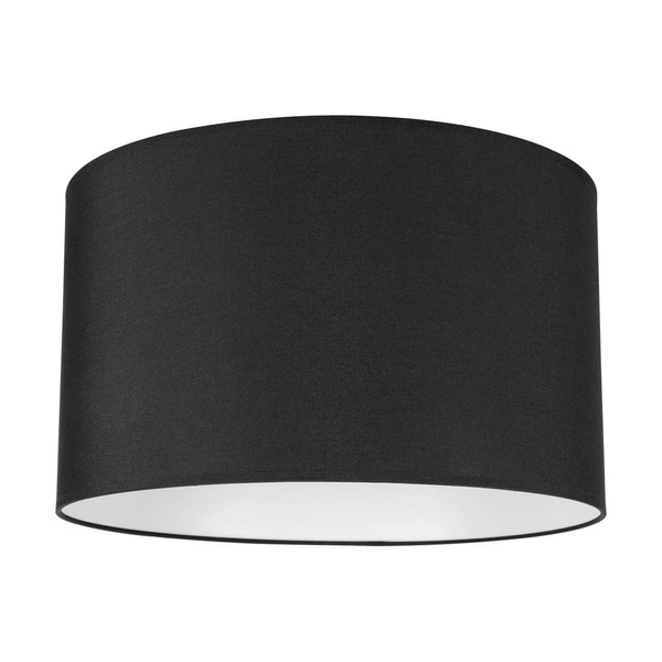 Lampshade Cylinder E27 H30 Black Fabric A0069