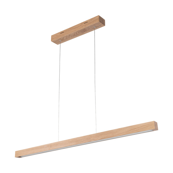 Smal Pendant Lamp 1xLED 24V 28.5W Int. Oiled Oak with Touch Dimmer