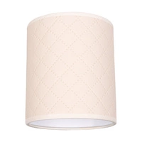 Lampshade Cylinder E27 H20 Cream Fabric A0971