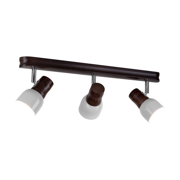 Svantje Ceiling Lamp 3xE14 Max.40W Walnut Beech Wood/White Metal 2239376