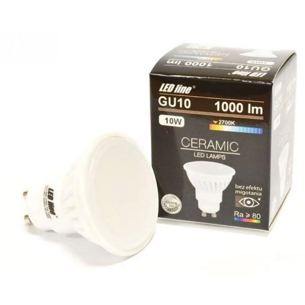 LED GU10 7W cold 6500K Ledline 630Lm bulb