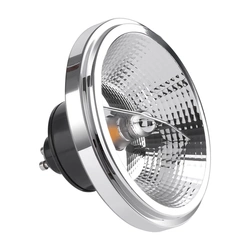 ŻARÓWKA GU10 AR111 - 10,5W LED, barwa ciepła 3000K  z odbłyśnikiem, AR8616