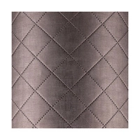 Lampshade Cylinder E27 H35 Gray-Brown Synthetic Fabric A0950