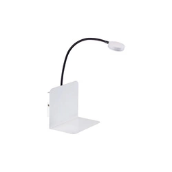 Arles Wall Lamp Incl. 1xLED 270lm 3000K 3W White Metal/Black Metal 5851102