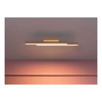 Linus Straight Ceiling Lamp 2xLED 24V Integrated 1120lm 3000K 12W Oiled Oak 2242274