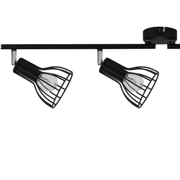 Megan Ceiling Lamp 4xE14 Max.40W Black 2743404
