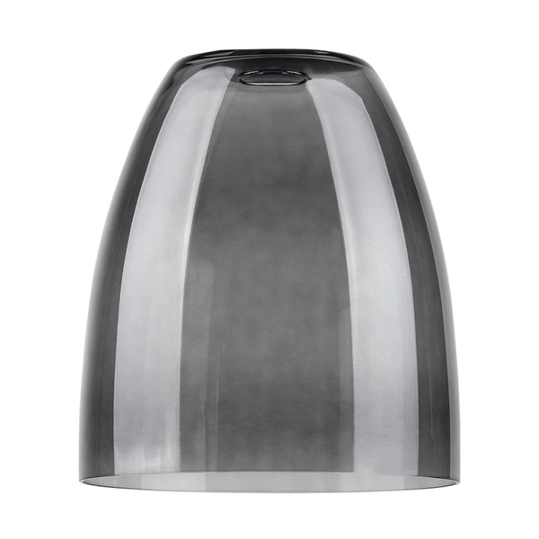 Campana Pendant Lamp 1xE27 Max.60W Oiled Oak/Transparent PVC Cable/Smoked Glass 9843074