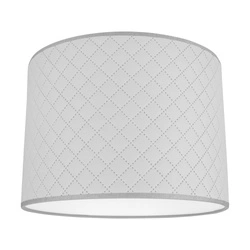 Lampshade Cylinder E27 H0 Gray Fabric A0928