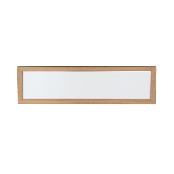 Vivica Square Ceiling Lamp 1xLED Integrated 4600lm 4000K 45W Oiled Oak/White Synthetic Material 2087074