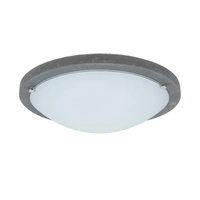 Lampa Sufitowa Rocky 1xLED 24V Zintegrowana 1200lm 2700K 13W Szary Beton/Białe Szkło 4753036