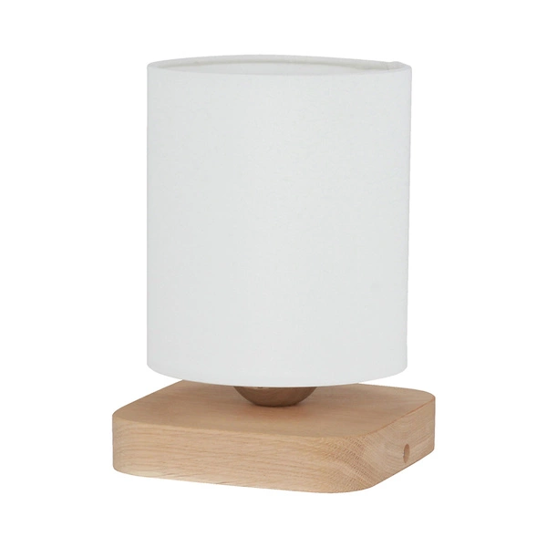 Jenta Table Lamp 1xE27 Max.25W Oiled Oak/White 7522174