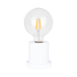 Tasse Lampa Stołowa 1xE27 Max.25W Biały/Transparentny PVC 7392102