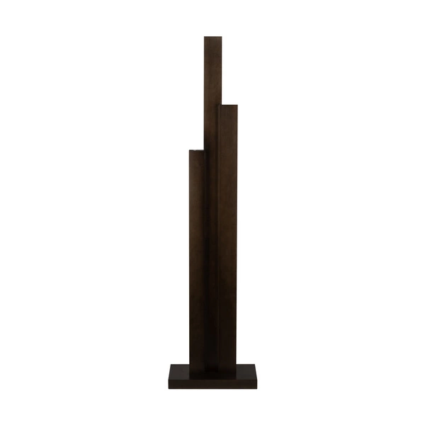 Manhattan Floor Lamp 3xLED 24V Integrated 5600lm 3000K 60W Walnut Beech Wood/Black Fabric Cable with Touch Dimmer 6481976