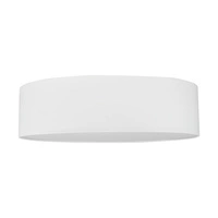 Josefina Ceiling Lamp 1xLED Integrated 2600lm 2700K 30W White Metal/White Fabric Shade 4764802