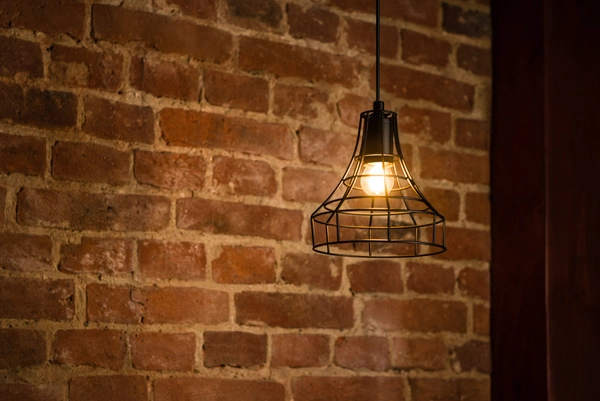 Outline Pendant Lamp 1xE27 Max.60W Black Metal/Black PVC Cable 1330104