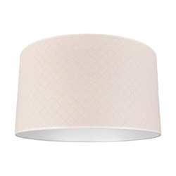 Lampshade Cylinder E27 H30 Cream Fabric A0955