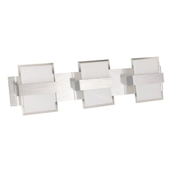 Kinkiet Hana 3xLED Zintegrowany 660lm 3000K 5W Aluminium Metal/Szkło Transparentne 1058930