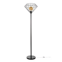 Raquelle Floor Lamp 1xE27 Max.60W Black/Black PVC 12470104