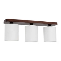 Jenta Ceiling Lamp 3xE27 Max.25W Walnut/White 8512376