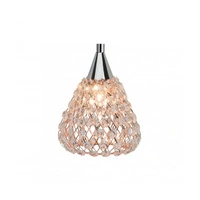 Vegas Wall Lamp 1xG9 Max.33W Chrome Metal/Transparent Crystal HK17518S15