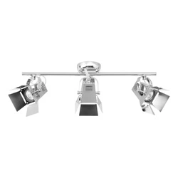 Photo Ceiling Lamp Incl. 3xGU10 LED 5W Chrome Metal 2584328