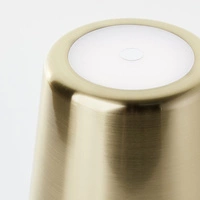 Lampa stołowa na zewnątrz Xaana LED CCT+DIM  | szczotkowany mosiądz