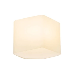 Space Wall Lamp 1xLED Integrated 420lm 3000K 6,5W White Metal/White Glass 1120112