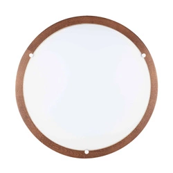 Frida Ceiling Lamp 1xLED Integrated 18W Walnut/White 4754176