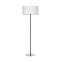 Leila Floor Lamp 1xE27 Max.60W Chrome Metal/Transparent PVC Cable/Multicolor Paper+PCV Shade with Doots pattern 6654028
