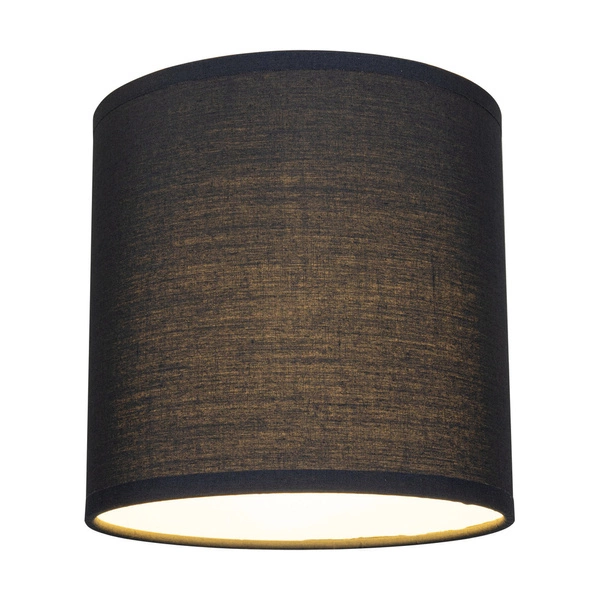 Lampshade Cylinder E27 H25 Graphite Fabric A0569