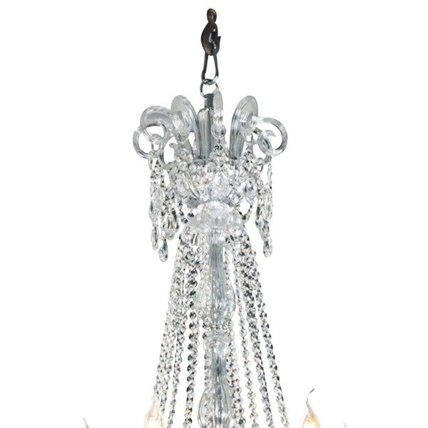 Queen Chandelier 35xE14 Max.40W Transparent/Chrome 9140352