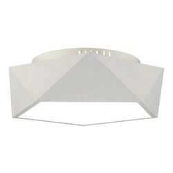 Arca Ceiling Lamp Incl. LED Integrated 2400lm 3000K 24W White Metal 1193102