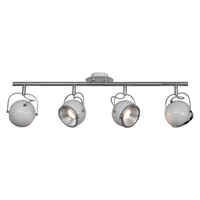 Ball Ceiling Lamp Incl. 4xGU10 LED 6W White Metal 2686482
