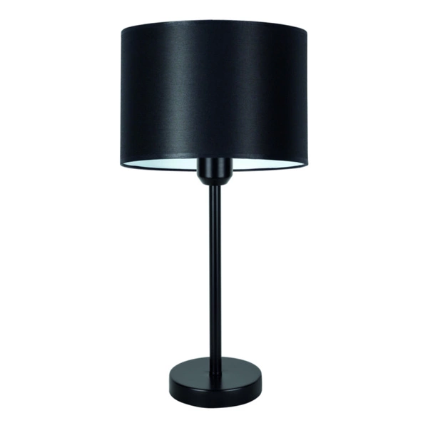 Dove Table Lamp 1xE27 Max.40W Black Metal/Black PVC Cable/Black Fabric Cable