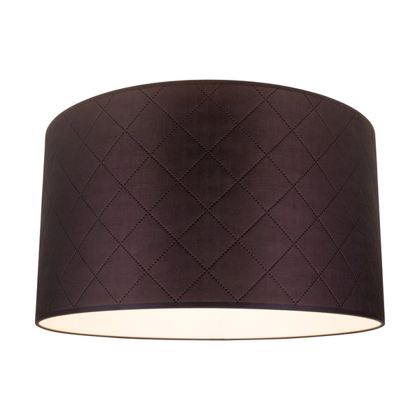 Lampshade Cylinder E27 H30 Brown Fabric A0967