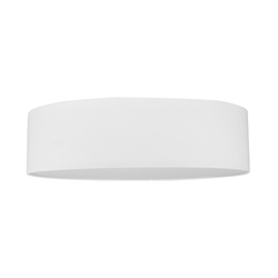 Josefina Ceiling Lamp 1xLED Integrated 2600lm 2700K 30W White Metal/White Fabric Shade