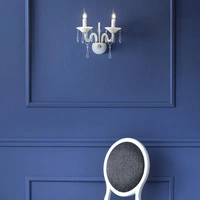 Rosano Wall lamp 2xE14 Max.40W White/Transparent/Chrome 5193202