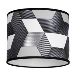 Lampshade Cylinder E27 H20 Multicolor Wallpaper A0013